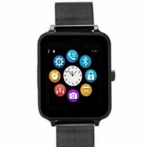 Black Smart Watch For Apple and Android